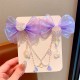 Ribbon Shell Hair Clips