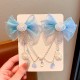 Ribbon Shell Hair Clips