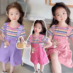 2in1 Purple Sweet Mel0dy Overall Set