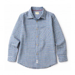 Max Spyder Blue Plaid Shirt