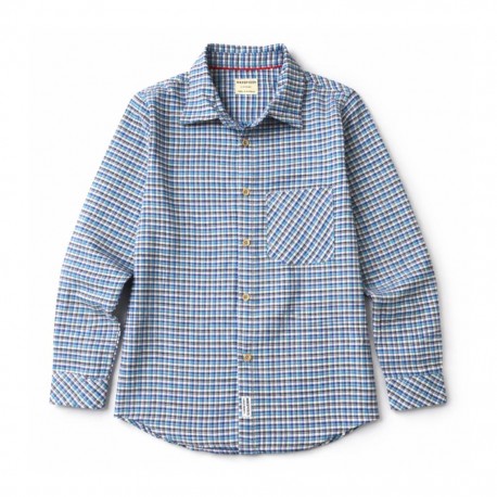 Max Spyder Blue Plaid Shirt