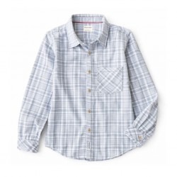Max Spyder Light Grey Plaid Shirt