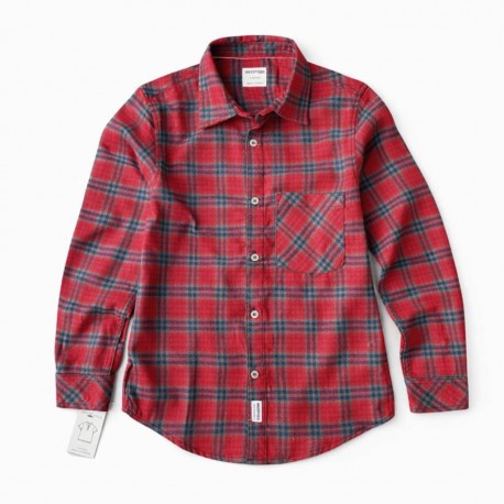 Max Spyder Red Plaid Shirt