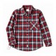 Max Spyder Brown Black Plaid Shirt