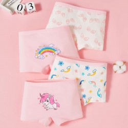 4pcs Unicorns Boxers