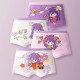 4pcs Purple Girl Boxers