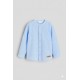 Blue Cotton Long Sleeve Koko Shirt