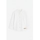 White Cotton Long Sleeve Koko Shirt