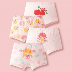 4pcs Apple Girl Boxers