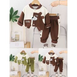 Hello Bear Top Set Pants