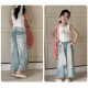 People Happy Denim Pants