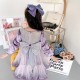 Velvet Sparkle Tutu Dress