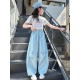 Headphones Top Set Blue Pants