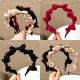 Three Ribbon Sateen Headband