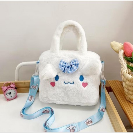 C1nnamorol Fur Sling Bag