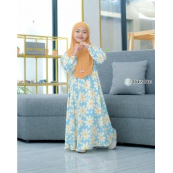 Blue Cream Daisy Gamis