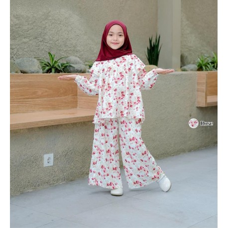 Little Red Rose Set Pants