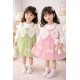 Green Four Ribbon Dress
