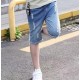 Ripped Denim Short Pants