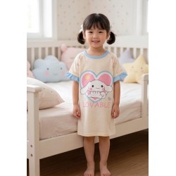 Cream Morol Home Dress