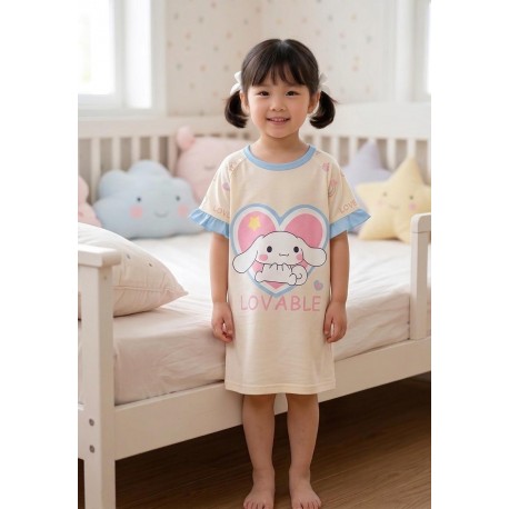 Cream Morol Home Dress