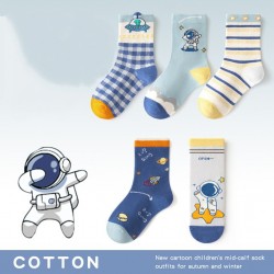 Blue Space Socks