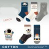 Navy Space Socks