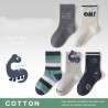 Grey Dinosaurs Socks