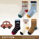 Stripe Cars Socks