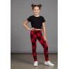 W0nder Nation Red Black Leggings