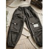 Black Chole Cargo Pants