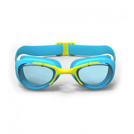 Decathlon Blue Yellow Swim Goggles
