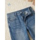 Blue Washed Denim Pants