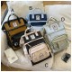 Rectangle Two Color Backpack