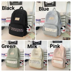 Floral Front Pattern Backpack