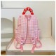 Happy Bones Plaid Backpack