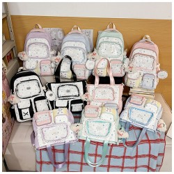 Colorful Stars Lace SlingBag