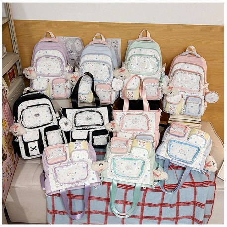 Colorful Stars Lace SlingBag