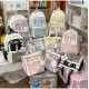 Two Colour Cute Polka Backpack