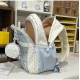 Two Colour Cute Polka Backpack
