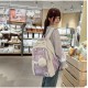 Two Colour Cute Polka Backpack