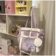 Two Colour Cute Polka Sling Bag