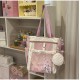 Two Colour Cute Polka Sling Bag