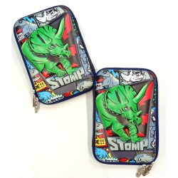 Triceratops Big Pencil Case