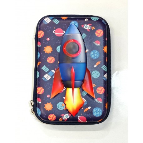 Rocket Big Pencil Case