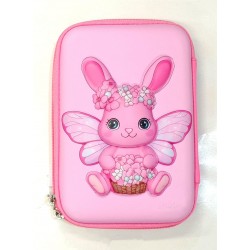 Cute Bunny Big Pencil Case