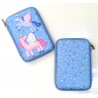 Blue Unicorn Big Pencil Case