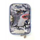 Grey Shark Big Pencil Case