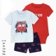 3in1 Cutest Rookie Jumper Set Top and Shorts