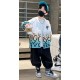 Letter Gradation Jacket